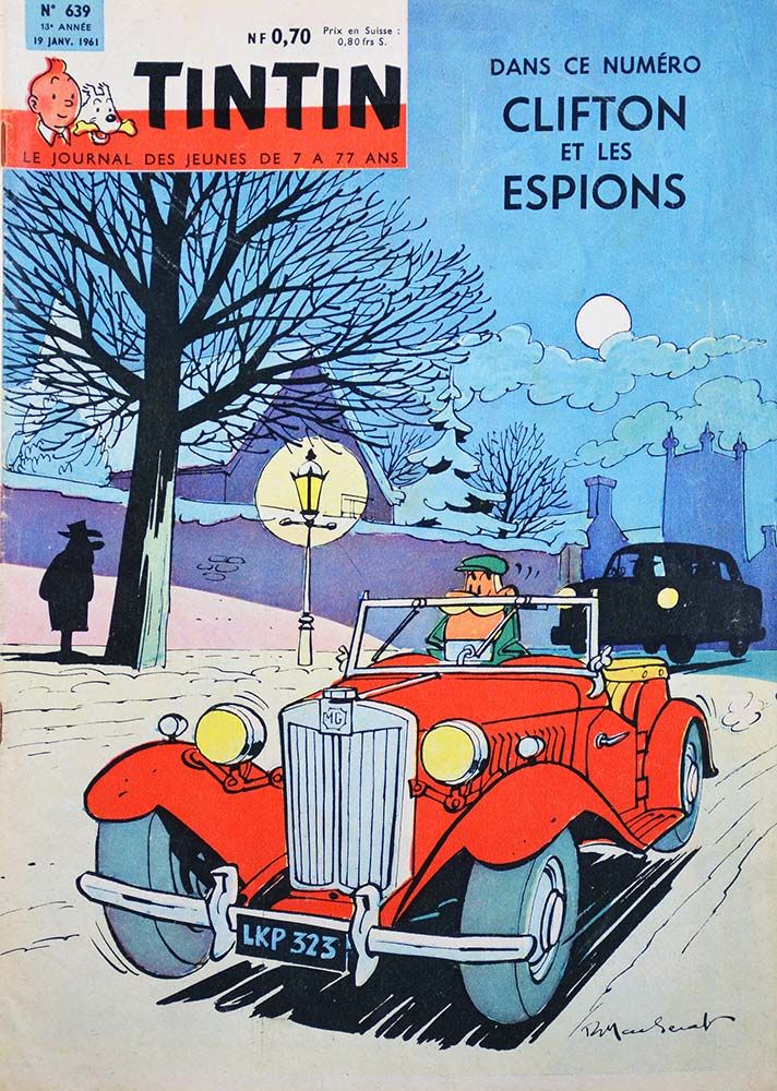 Periodique Le Journal De Tintin 639 Janvier 1961 Eo Fr