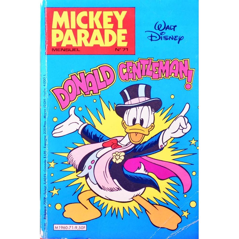 Mickey Parade (2nde série) 71 - Donald Gentleman