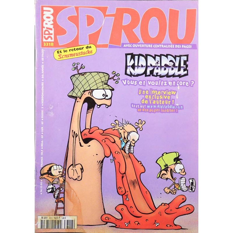 Le Journal de Spirou 3318