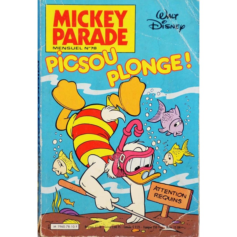 Mickey Parade (2nde série) 78 - Picsou plonge