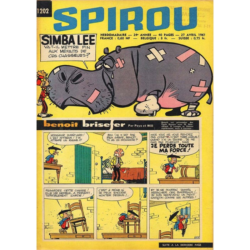 Le Journal de Spirou 1202