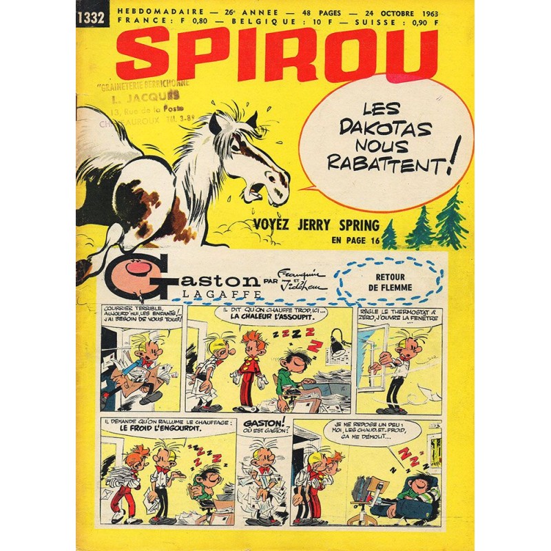 Le Journal de Spirou 1332