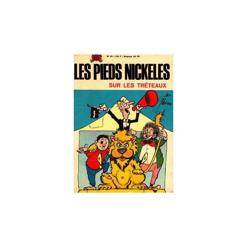 Les pieds nickelés 55 réédition- Sur les tréteaux