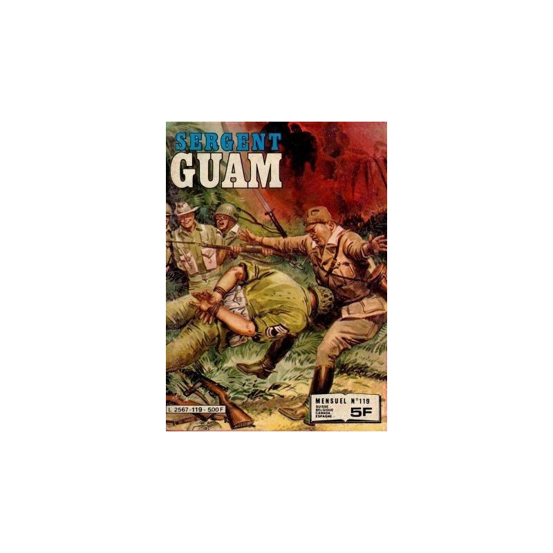 Sergent Guam 119 - Les fous de Bama