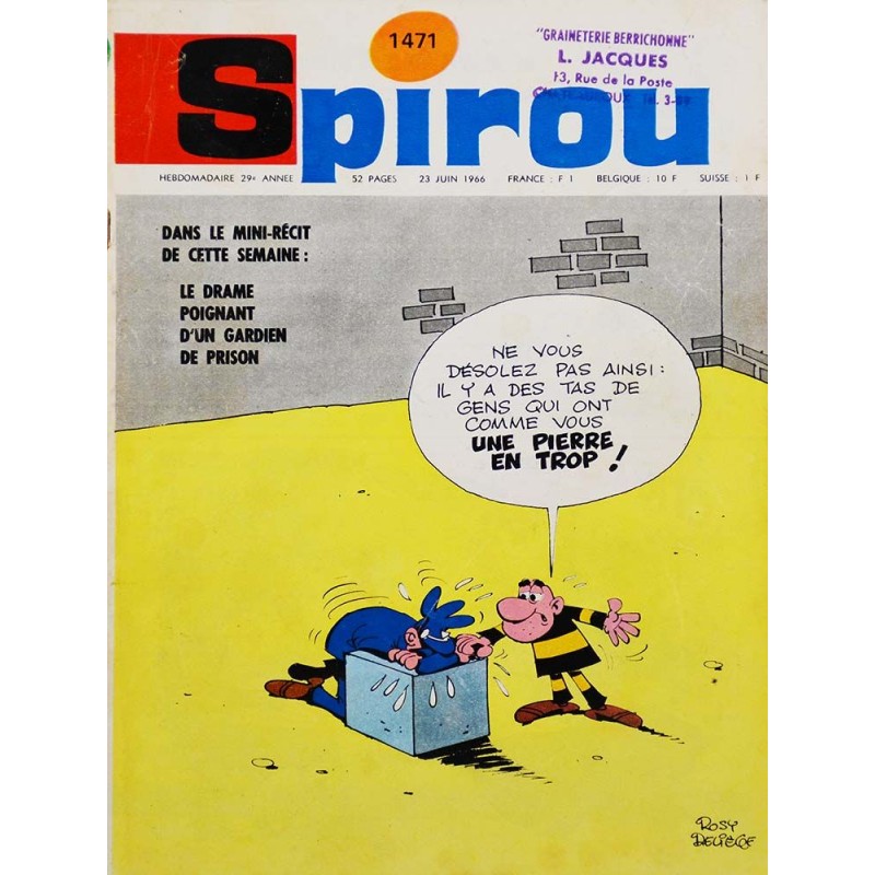 Le Journal de Spirou 1471