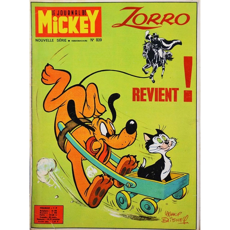 Journal de Mickey 839